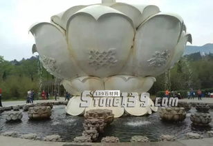 蓮花寓意與石雕藝術 裝飾擺件的文化賞析